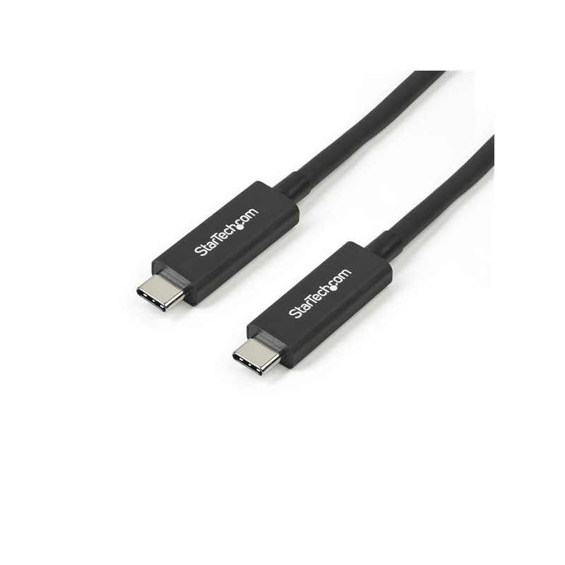 StarTech.com Cavo Thunderbolt 3 USB-C (40Gb s) da 1m - Compatibile con Thunderbolt e USB