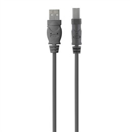 Belkin USB 2.0 A - USB 2.0 B, 4.8m cavo USB 4,8 m USB A USB B Grigio