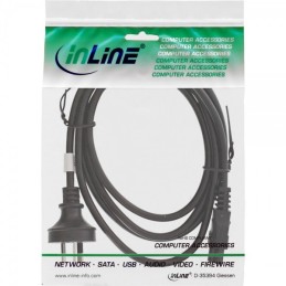 InLine 4043718167746 cavo di alimentazione Nero 2 m AS3112 Accoppiatore C5