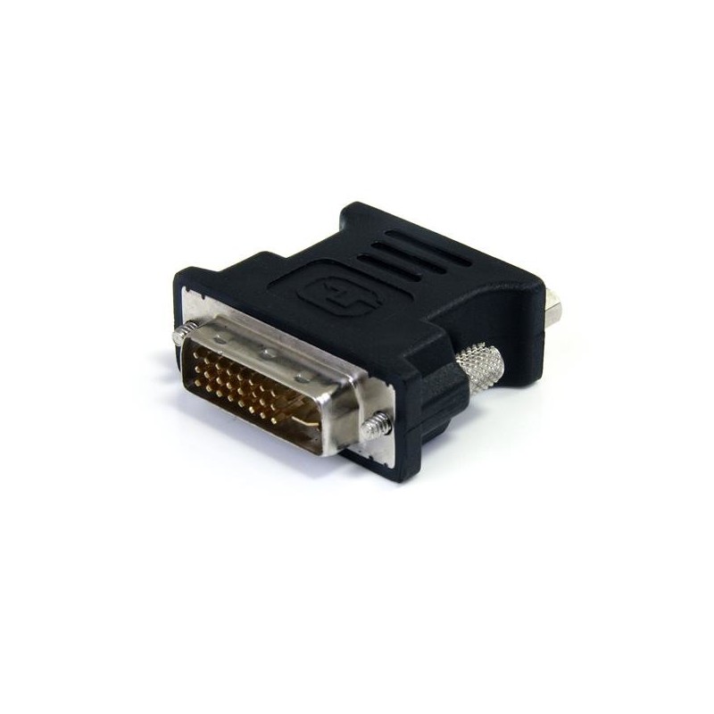 StarTech.com Adattatore Convertitore DVI a VGA - DVI-I Maschio a DB15 Femmina - Confezione da 10 pezzi Nero