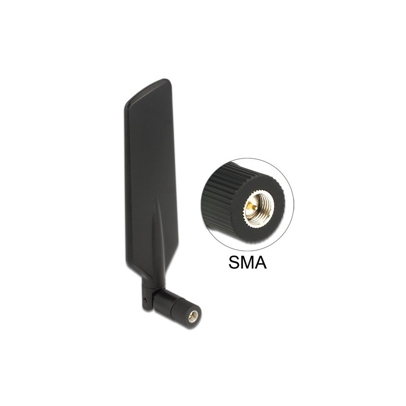 DeLOCK 12408 antenna di rete Antenna omnidirezionale SMA 4 dBi