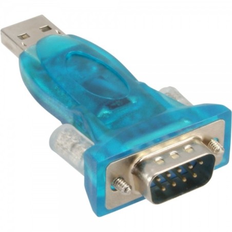 InLine 4043718053391 adattatore per inversione del genere dei cavi USB 1.1 VGA Blu