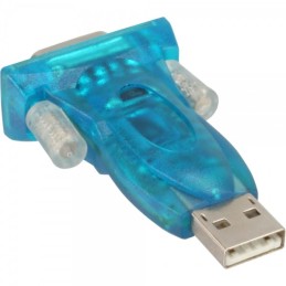 InLine 4043718053391 adattatore per inversione del genere dei cavi USB 1.1 VGA Blu