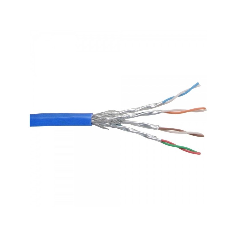 InLine 76499B cavo di rete Blu 100 m Cat6 S FTP (S-STP)