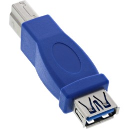 InLine Adattatore USB 3.0 A femmina   B maschio