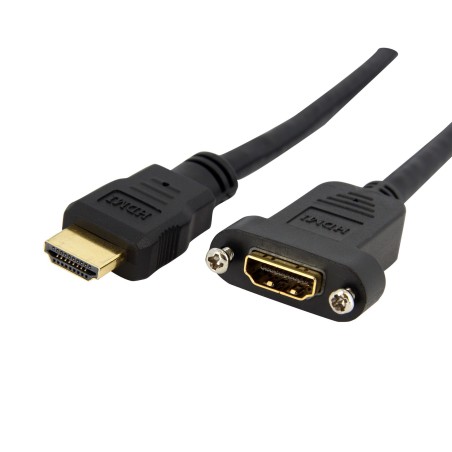 StarTech.com Cavo HDMI Standard per montaggio a pannello da 91 cm - F M