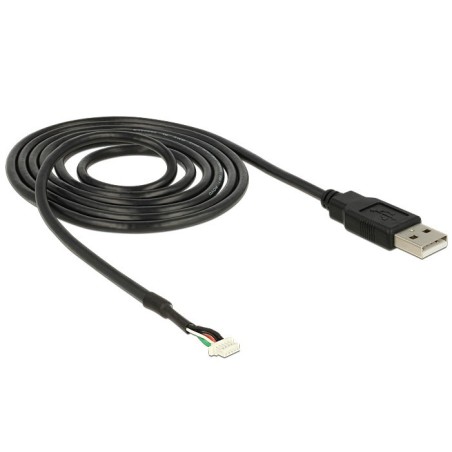 DeLOCK USB 2.0 A M   5 pin V5 1.5m cavo per fotocamera 1,5 m Nero