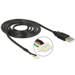 DeLOCK USB 2.0 A M   5 pin V5 1.5m cavo per fotocamera 1,5 m Nero