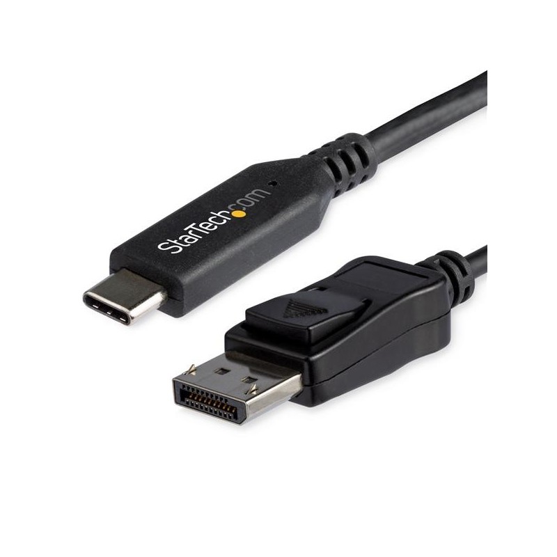 StarTech.com Cavo adattatore da USB C a DisplayPort 1.4 da 1.8m - Convertiore video USB tipo C a DP 1.4 Alt Mode - 4K 5K 8K