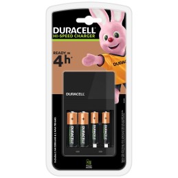 Duracell Caricabatterie 4 ore + 2xAA, 2xAAA