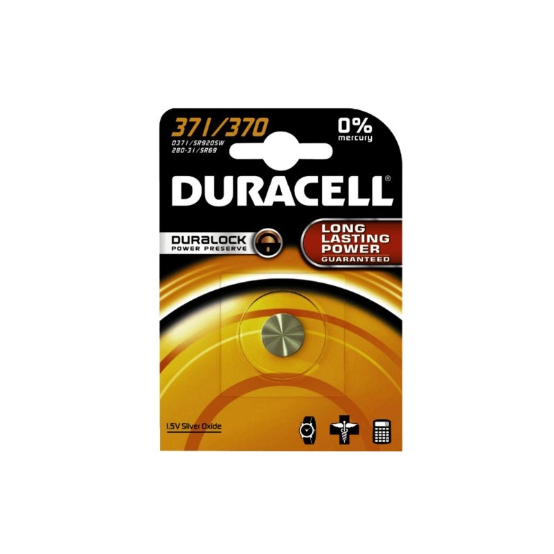 Duracell 067820 batteria per uso domestico Batteria monouso SR69 Ossido d'argento (S)