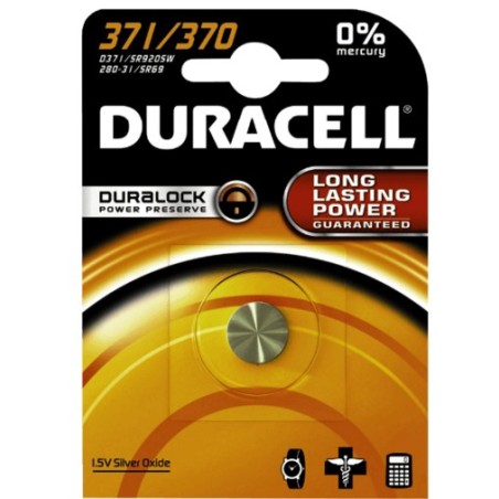 Duracell 067820 batteria per uso domestico Batteria monouso SR69 Ossido d'argento (S)