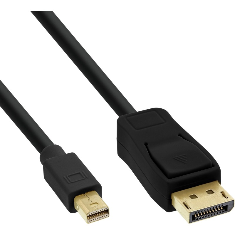 InLine Cavo Mini DisplayPort M a DisplayPort M, 1m, nero