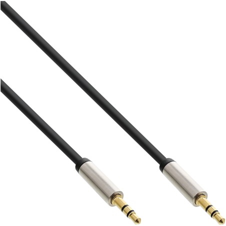 InLine Cavo Audio Jack Slim 3,5mm M-M, stereo, 0,5m