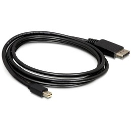 DeLOCK mini DP DP 1.2 2 m Mini DisplayPort DisplayPort Nero