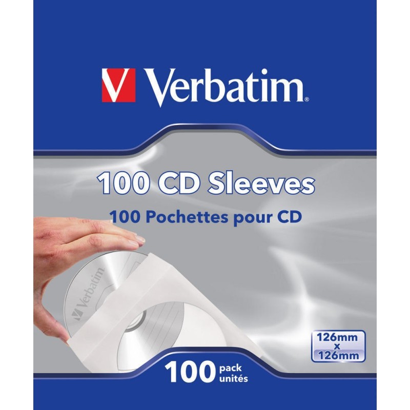 Verbatim 100 custodie per CD (carta)