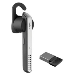 Jabra Stealth UC (MS) Auricolare Wireless A clip, In-ear Musica e Chiamate Micro-USB Bluetooth Nero