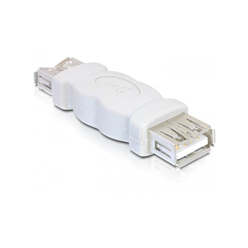 DeLOCK USB A Adapter USB 2.0 A FM Grigio