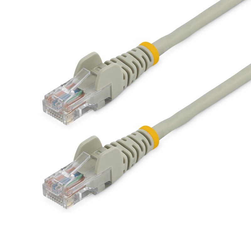 StarTech.com 45PAT5MGR cavo di rete Grigio 5 m Cat5e U UTP (UTP)