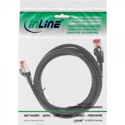 InLine 4043718075331 cavo di rete Nero 3 m Cat6 S FTP (S-STP)