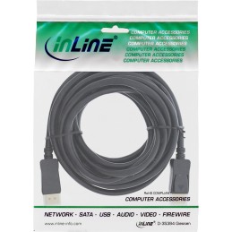 InLine Cavo DisplayPort 1.4 attivo, 8K4K, dorato, nero, 10m