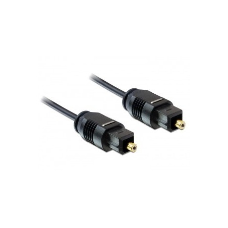 DeLOCK 2m Toslink Standard cavo audio Nero