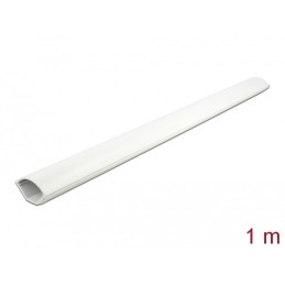 DeLOCK Passacavi angolare 43 x 23 mm - lunghezza 1 m bianco