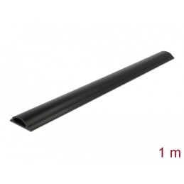 DeLOCK Passacavo 50 x 12 mm - lunghezza 1 m nero