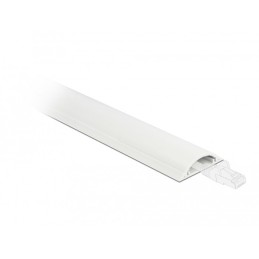 DeLOCK Passacavo 30 x 8 mm - lunghezza 1 m bianco