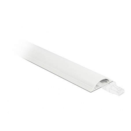 DeLOCK Passacavo 30 x 8 mm - lunghezza 1 m bianco