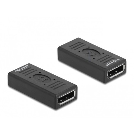 DeLOCK DisplayPort 1.2 Adattatore da femmina a femmina Gender Changer con pin 20