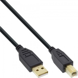 InLine 4043718125074 cavo USB USB 2.0 10 m USB A USB B Nero