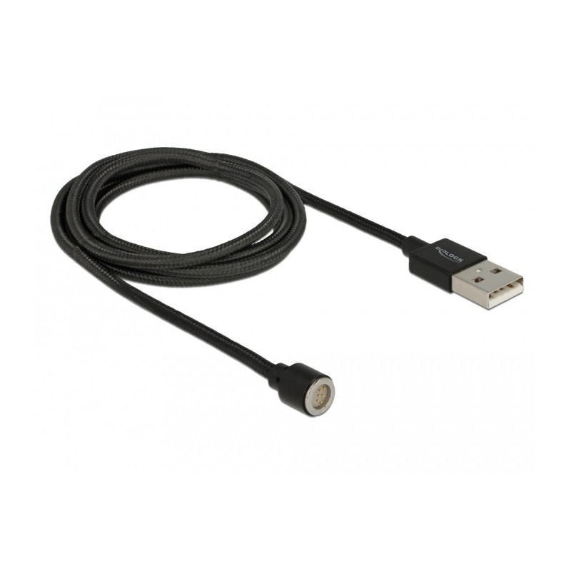 DeLOCK 85724 cavo USB USB 2.0 1,1 m USB A Nero