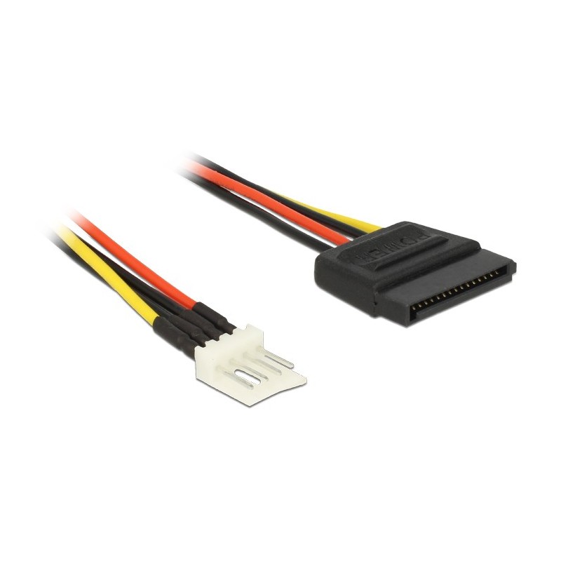 DeLOCK 0.15m SATA 15p   4p 0,15 m