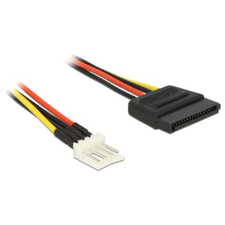 DeLOCK 0.15m SATA 15p   4p 0,15 m