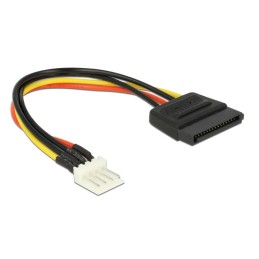 DeLOCK 0.15m SATA 15p   4p 0,15 m