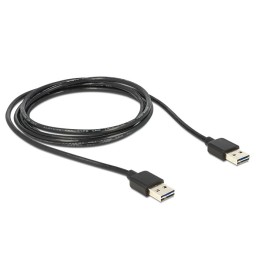 DeLOCK 85556 cavo USB USB 2.0 2 m USB A Nero