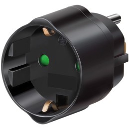 Brennenstuhl Travel Adapter adattatore e invertitore Nero