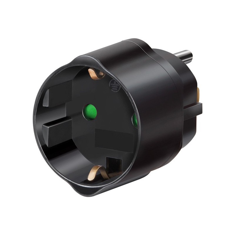 Brennenstuhl Travel Adapter adattatore e invertitore Nero