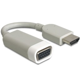 DeLOCK 65469 cavo e adattatore video VGA (D-Sub) HDMI tipo A (Standard) Bianco