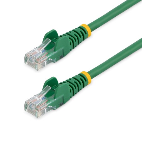 StarTech.com Cavo di Rete da 50cm Verde Cat5e Ethernet RJ45 Antigroviglio