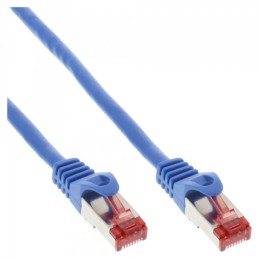 InLine 4043718072675 cavo di rete Blu 0,25 m Cat6 S FTP (S-STP)