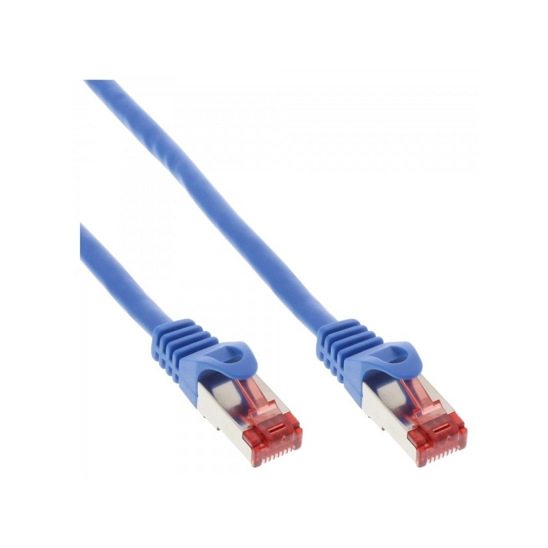 InLine 4043718072675 cavo di rete Blu 0,25 m Cat6 S FTP (S-STP)