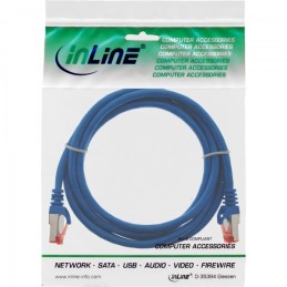 InLine 4043718072675 cavo di rete Blu 0,25 m Cat6 S FTP (S-STP)