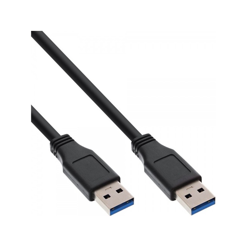 InLine 4043718233991 cavo USB USB 3.2 Gen 1 (3.1 Gen 1) 5 m USB A Nero