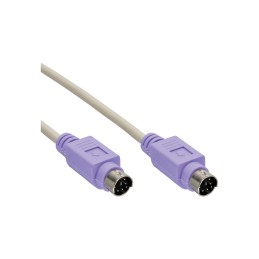 InLine Cavo PS 2, 6pin Mini-Din M-M pc99, connettore viola, 2m