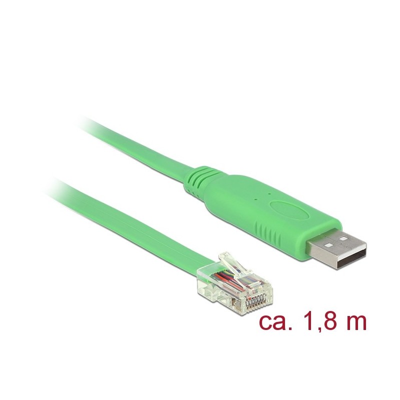 DeLOCK 62960 cavo USB USB A Verde