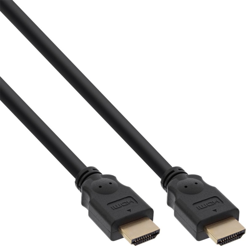 InLine 17602P cavo HDMI 2 m HDMI tipo A (Standard) Nero