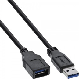 InLine 35630 cavo USB USB 3.2 Gen 1 (3.1 Gen 1) 3 m USB A USB B Nero