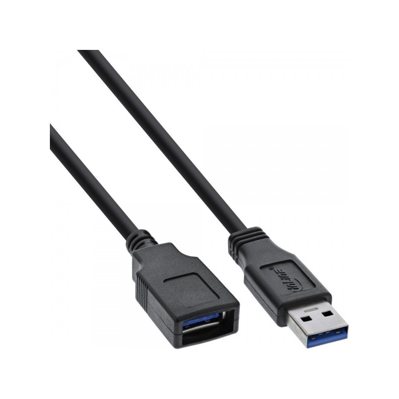 InLine 35630 cavo USB USB 3.2 Gen 1 (3.1 Gen 1) 3 m USB A USB B Nero